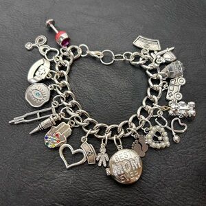 Nurse charm bracelet